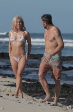 SHARNA BURGESS and Brian Austin Green at a Beach in Hawaii 01/02/2021