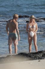 SHARNA BURGESS and Brian Austin Green at a Beach in Hawaii 01/02/2021
