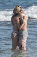 SHARNA BURGESS and Brian Austin Green at a Beach in Hawaii 01/02/2021