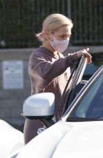 SHARNA BURGESS Leaves 10 Speed Coffee in Calabasas 01/24/2021
