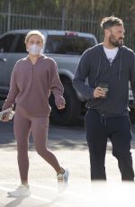 SHARNA BURGESS Leaves 10 Speed Coffee in Calabasas 01/24/2021