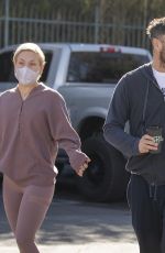 SHARNA BURGESS Leaves 10 Speed Coffee in Calabasas 01/24/2021