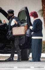 SHARON and AIMEE OSBOURNE Shopping at Saks Fifth Avenue in Beverly Hills 01/24/2021