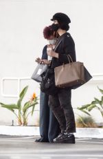 SHARON and AIMEE OSBOURNE Shopping at Saks Fifth Avenue in Beverly Hills 01/24/2021