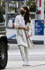 SHAY MITCHELL at a Gas Station in Los Feliz 01/28/2021