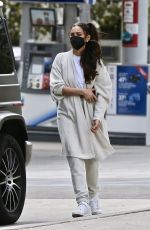 SHAY MITCHELL at a Gas Station in Los Feliz 01/28/2021