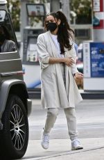 SHAY MITCHELL at a Gas Station in Los Feliz 01/28/2021