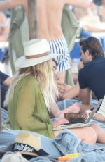 SHAYNA TAYLOR Out at a Beach in Tulum 01/15/2021