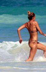 SHAYNA TYALOR in Bikini on the Beach in Mexico 01/14/2021