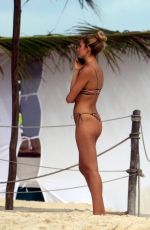 SHAYNA TYALOR in Bikini on the Beach in Mexico 01/14/2021