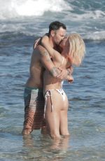 SHRANA BURGESS and Brian Austin Green at a Beach in Hawaii 01/02/2021