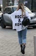 SIAN WELBY Arrives at Capital Radio in London 01/07/2021