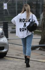 SIAN WELBY Arrives at Capital Radio in London 01/07/2021