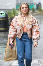 SIAN WELBY Arrives at Global Offices in London 01/13/2021
