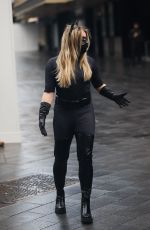 SIAN WELBY in Catsuit at Capital Breakfast in London 01/28/2021