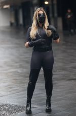 SIAN WELBY in Catsuit at Capital Breakfast in London 01/28/2021