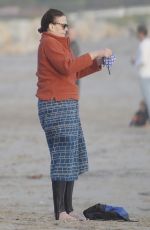 SIGOURNEY WEAVER Out at a Beach in Los Angeles 01/13/2021