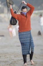 SIGOURNEY WEAVER Out at a Beach in Los Angeles 01/13/2021