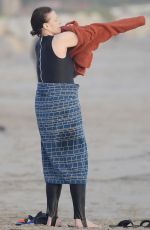 SIGOURNEY WEAVER Out at a Beach in Los Angeles 01/13/2021