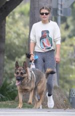 SOFIA RICHIE Out with Her Dog in Beverly Hills 01/13/2021