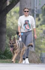 SOFIA RICHIE Out with Her Dog in Beverly Hills 01/13/2021