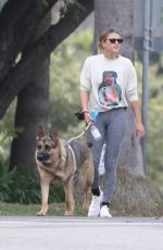SOFIA RICHIE Out with Her Dog in Beverly Hills 01/13/2021