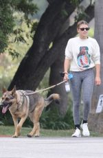SOFIA RICHIE Out with Her Dog in Beverly Hills 01/13/2021