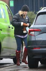 SOPHIE RUNDLE and Matt Stokoe Out with Their Dog in Kent 01/04/2021