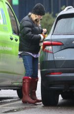 SOPHIE RUNDLE and Matt Stokoe Out with Their Dog in Kent 01/04/2021