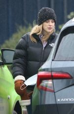 SOPHIE RUNDLE and Matt Stokoe Out with Their Dog in Kent 01/04/2021