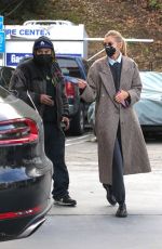 STELLA MAXWELL at a Gas Station in Los Angeles 01/29/2021