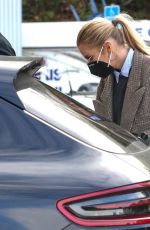 STELLA MAXWELL at a Gas Station in Los Angeles 01/29/2021