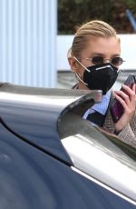 STELLA MAXWELL at a Gas Station in Los Angeles 01/29/2021