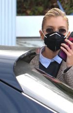 STELLA MAXWELL at a Gas Station in Los Angeles 01/29/2021