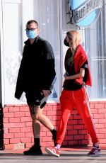 STELLA MAXWELL Out with Friend in Los Angeles 01/09/2021