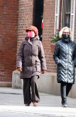 SUSAN SARANDON and JESSICA LANGE Out in New York 01/22/2021