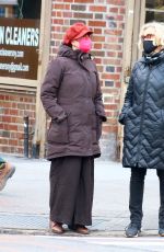 SUSAN SARANDON and JESSICA LANGE Out in New York 01/22/2021