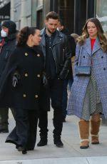 SUTTON FOSTER and DEBI MAZAR on the Set of Younger in New York 01/06/2021