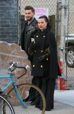 SUTTON FOSTER and DEBI MAZAR on the Set of Younger in New York 01/06/2021