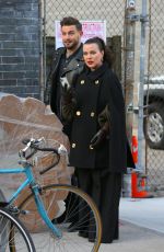 SUTTON FOSTER and DEBI MAZAR on the Set of Younger in New York 01/06/2021