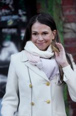 SUTTON FOSTER on the Set of Younger in New York 01/21/2021