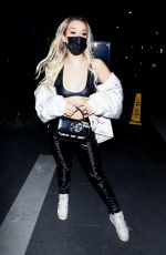 TANA MONGEAU at Boa Steakhouse in Los Angeles 01/29/2021