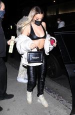 TANA MONGEAU at Boa Steakhouse in Los Angeles 01/29/2021