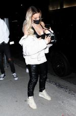 TANA MONGEAU at Boa Steakhouse in Los Angeles 01/29/2021