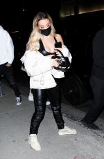 TANA MONGEAU at Boa Steakhouse in Los Angeles 01/29/2021