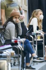 TANIA RAYMONDE on the Set of Ambulance in Los Angeles 01/14/2021