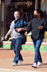 TARYN MANNING Out for Kunch with New Girlfriend in Palm Springs 01/28/2021