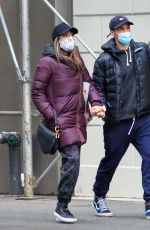 TAYSHIA ADAMS and Zac Clark Out Shopping in New York 01/03/2021