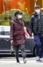 TAYSHIA ADAMS and Zac Clark Out Shopping in New York 01/03/2021