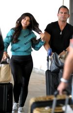 TERESA GIUDICE at LAX Airport in Los Angeles 01/20/2021